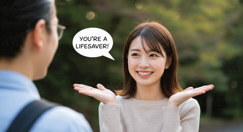現地で感動された“ひとこと英語”