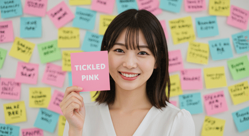 前向きな気持ちを表す色の表現