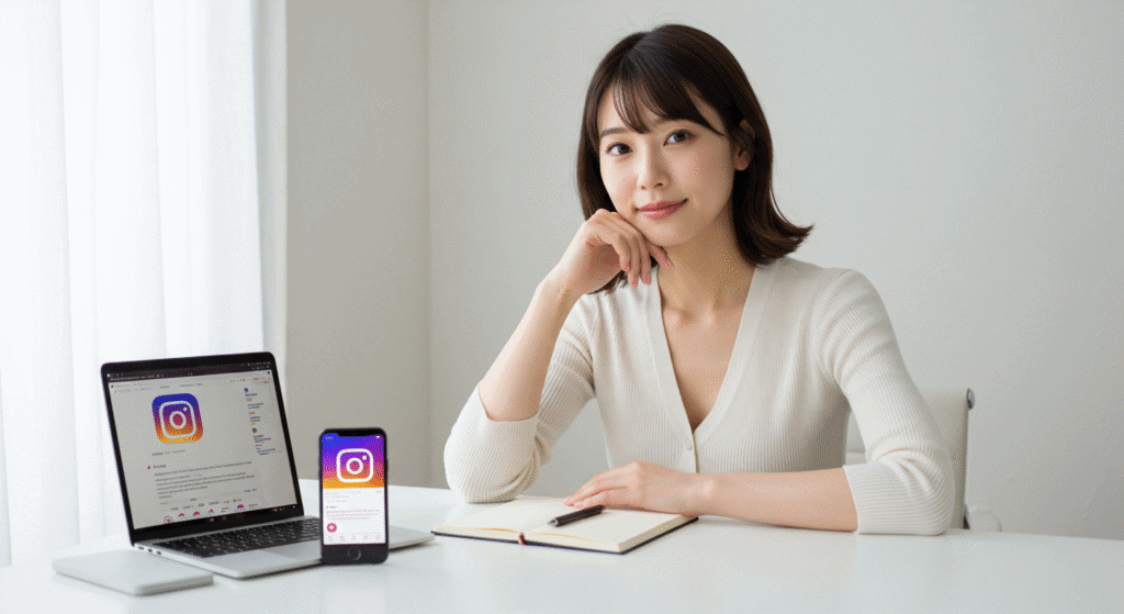 インスタ英語の型