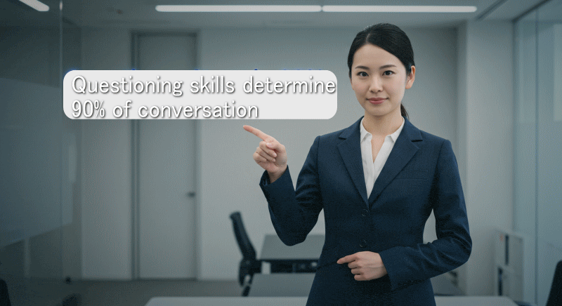「質問力」が会話の9割を決める