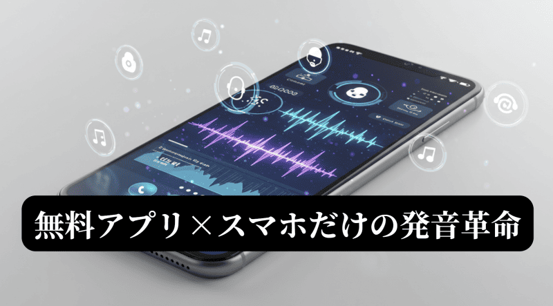 無料発音矯正アプリ比較