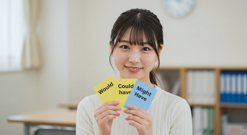 would/could/might have の使い分け方