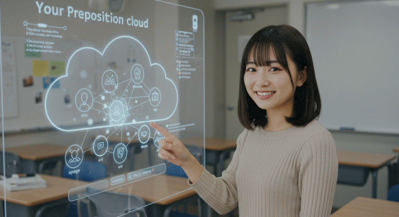 感覚マップをつくろう!あなた専用“前置詞クラウド”活用法