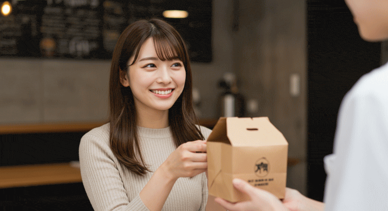 注文後〜感謝まで:スマートなひと言