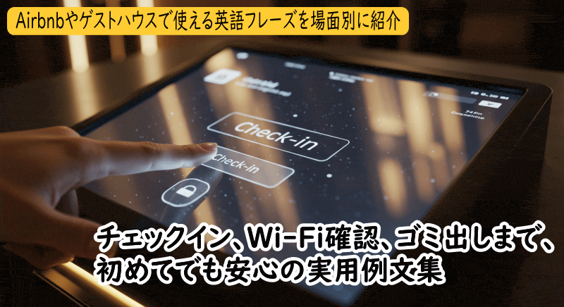 チェックインのタイミングと方法