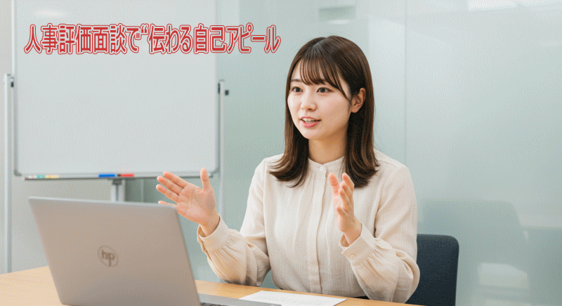 人事評価面談で使える英語の自己アピール術