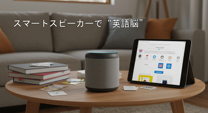 スマートスピーカーで始める英語学習