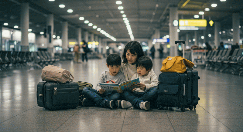 子連れ旅行時の遅延対応ポイント