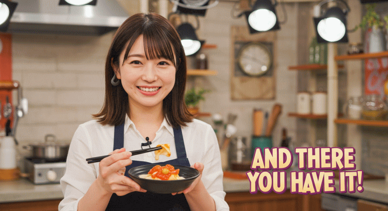 海外料理番組でよく使われる表現