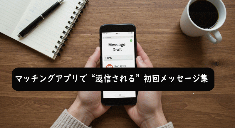 初回メッセージの基本ルールとは？