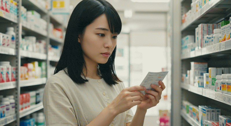 成分を英語で確認するには？