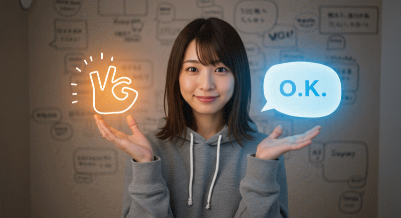 OKの使い方と表記の変化