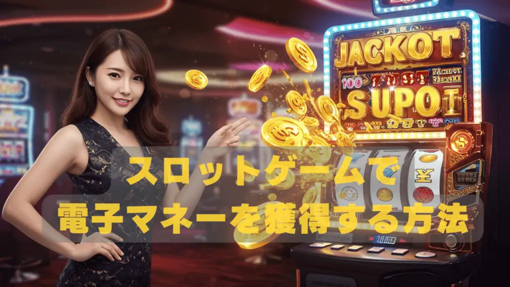 A vibrant and exciting slot machine scene showcasing its benefits. A player is enjoying the game with a big smile, as the slot machine displays a winning combination. Bright neon lights, golden coins, and various prize items (such as gift cards, electronics, and cash) are bursting out of the machine. The atmosphere is fun and energetic, emphasizing the convenience and variety of rewards in slot games.