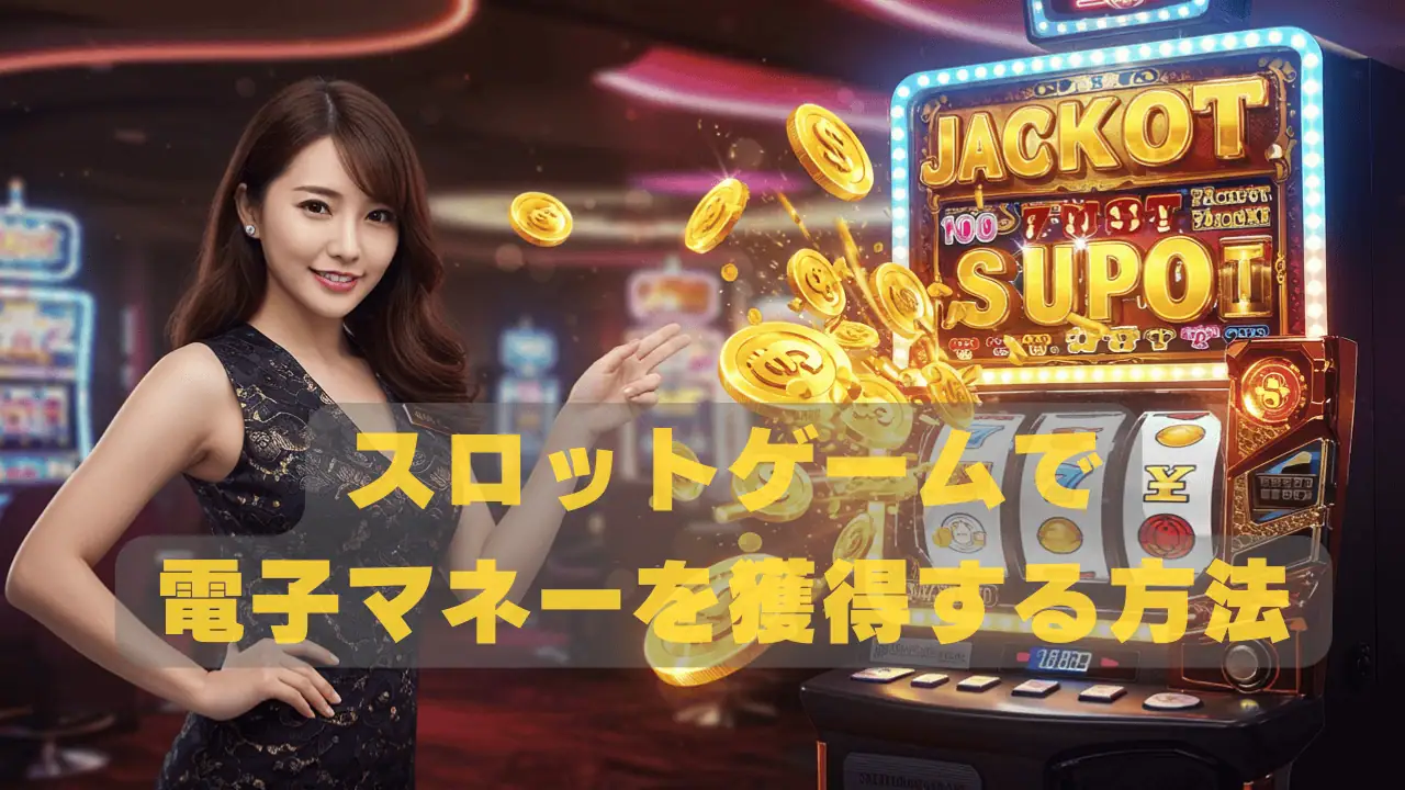 A vibrant and exciting slot machine scene showcasing its benefits. A player is enjoying the game with a big smile, as the slot machine displays a winning combination. Bright neon lights, golden coins, and various prize items (such as gift cards, electronics, and cash) are bursting out of the machine. The atmosphere is fun and energetic, emphasizing the convenience and variety of rewards in slot games.