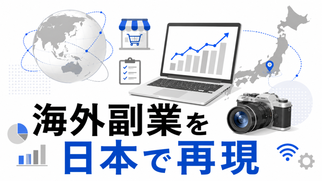 海外副業を日本で再現 サムネイル
