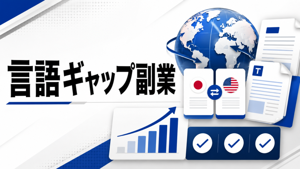 言語ギャップ副業 サムネイル