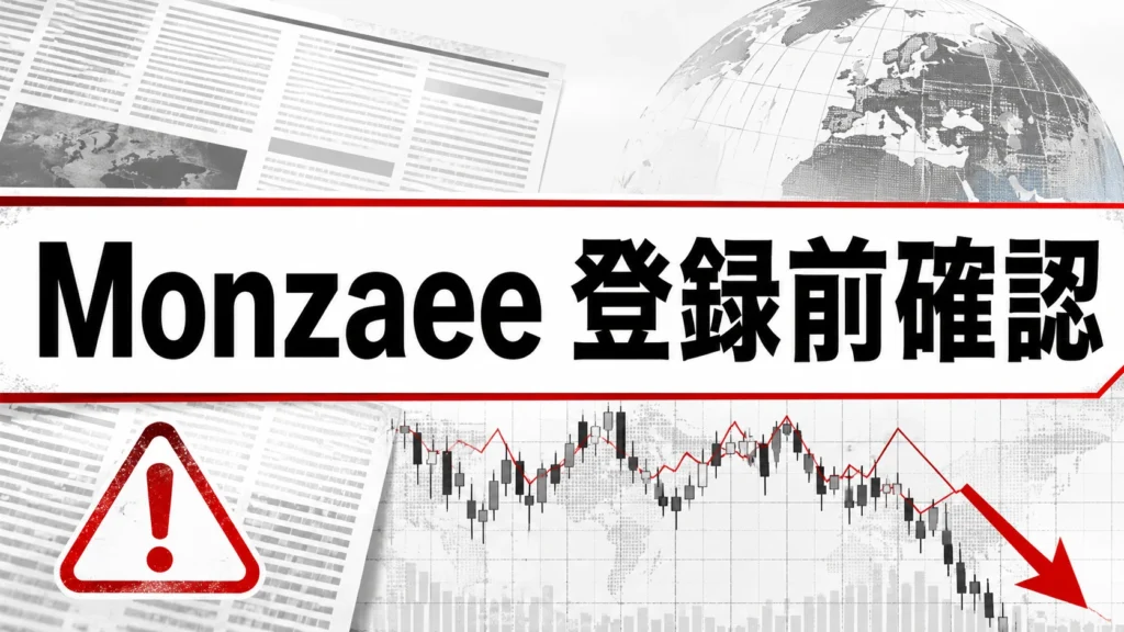 Monzaee 登録前確認
