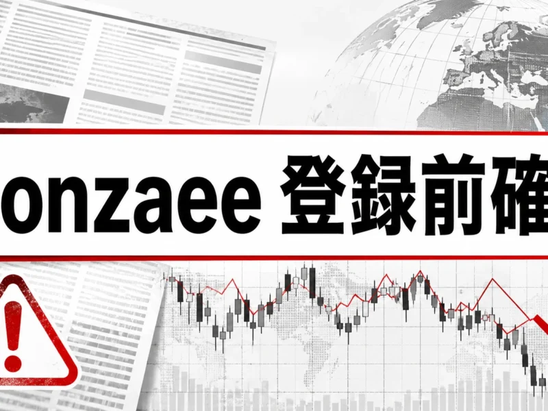 Monzaee 登録前確認